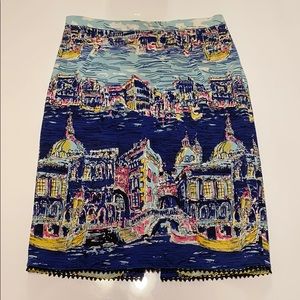 Anthropology elevenses pencil skirt